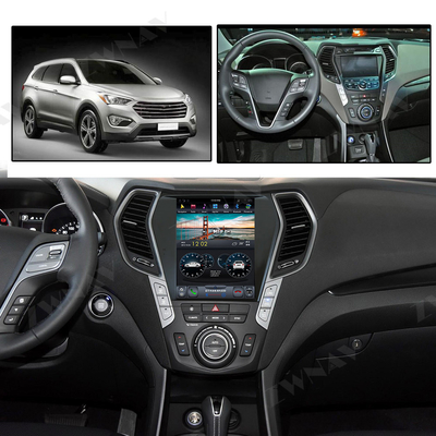 Car Radio Tesla Style Head Unit For Hyundai Santa Fe Ix45 2013-2018 Multimedia Player