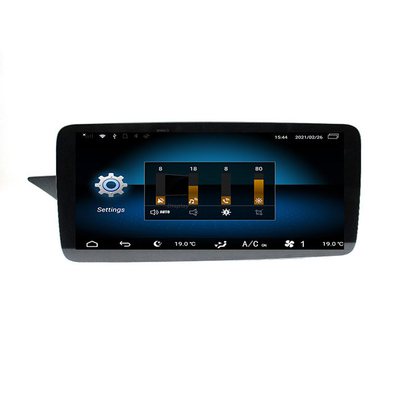 12.3inch Mercedes Benz Head Unit Single Din Android 10.0 45V Car GPS Radio