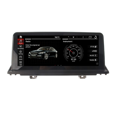 WIFI 4G BMW X5 Android Head Unit Single Din Bluetooth 1280*800 256GB