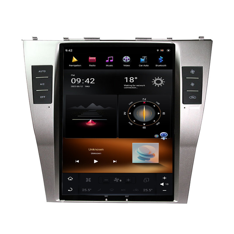 10.4 Inch Car Radio Player 128G Android 11 For Toyota Camry 40 2007-2011