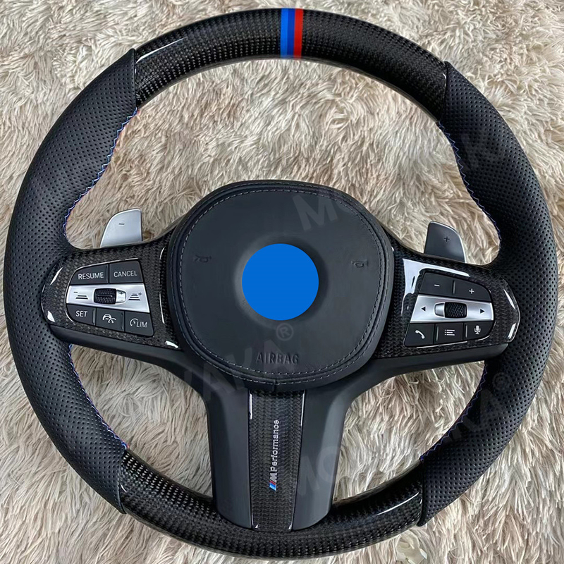 Car Carbon Fiber Steering Wheel For BMW Retrofit Control Shift Paddle