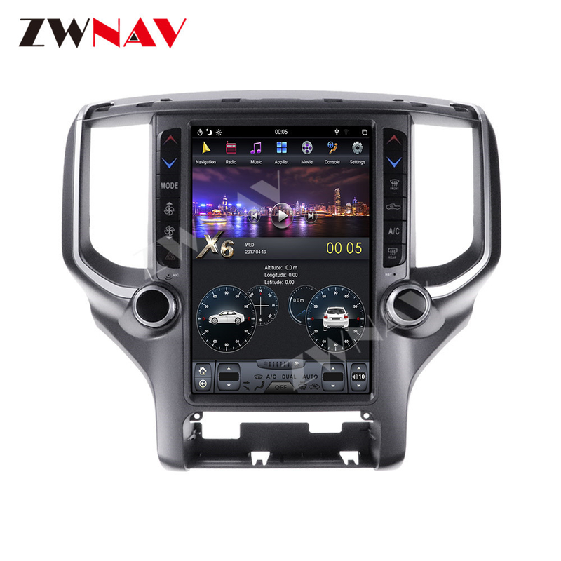 GPS Navigation Car Stereo Head Unit Multimedia Player For Dodge RAM 1500 Touch Screen