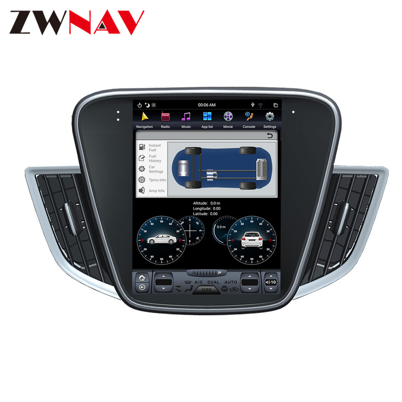 2016-2018 Car Radio Tesla Style Chevrolet Cavalier Multimedia Player GPS Navigation DSP Stereo