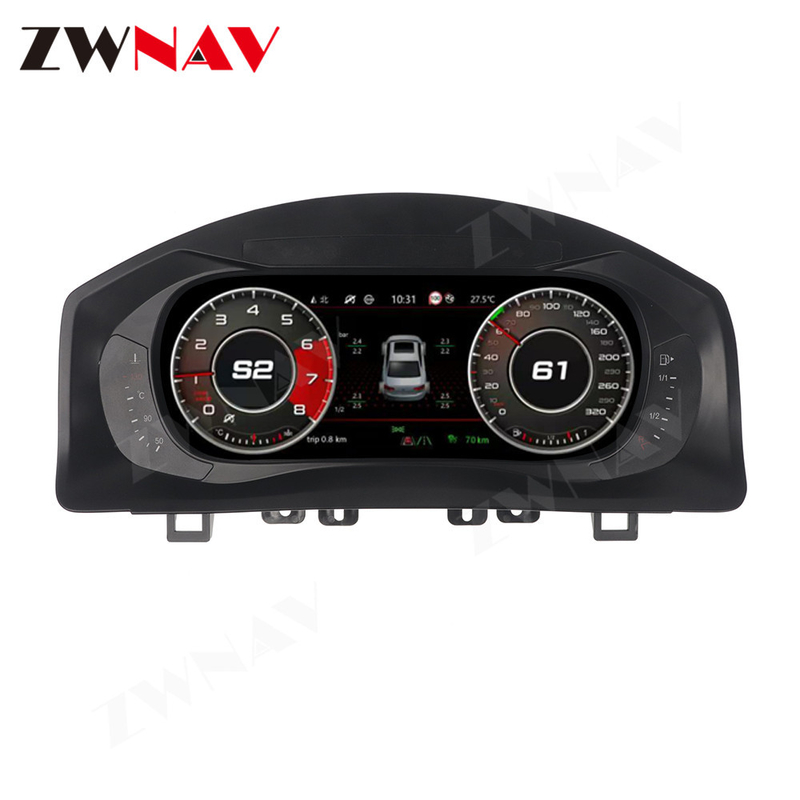 Virtual Instrument Cluster Cockpit Lcd Speedometer Digital Dashboard Panel For Vw Tiguan