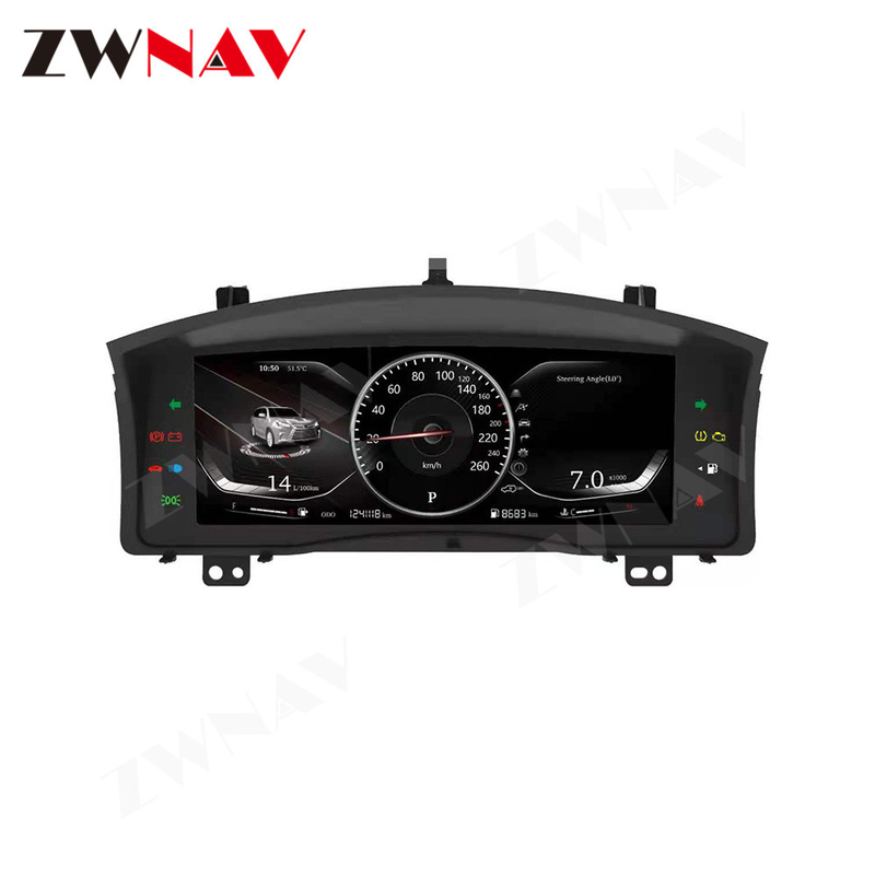 Lexus LX570 2007-2015 Car Digital Cluster 12.3 Inch LCD Dashboard Speedmeter 1920*720