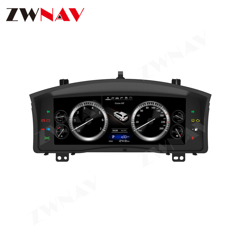 Lexus LX570 2007-2015 Car Digital Cluster 12.3 Inch LCD Dashboard Speedmeter 1920*720