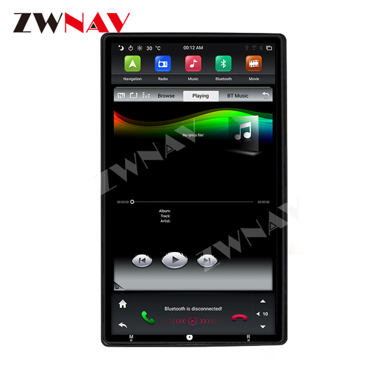13.6 Inch Tesla Android Car Dvd Player With Adjustable Rotatable Screen