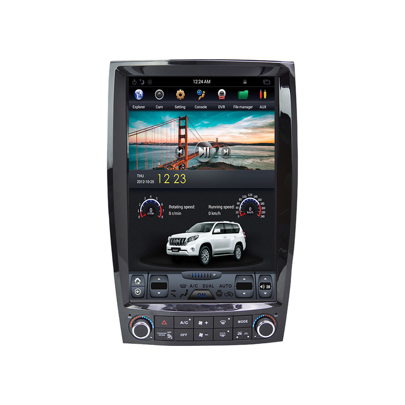 DC12V Infiniti Q50 Aftermarket Stereo touch screen android radio PX6