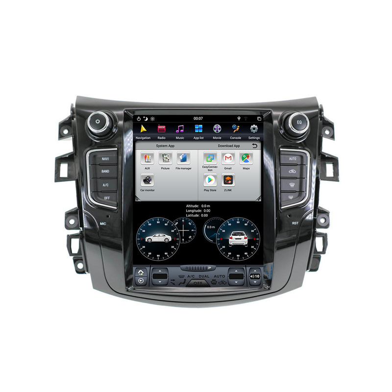10.4 Inch Nissan Navara Np300 Android Head Unit Single Din Car Stereo With Bluetooth