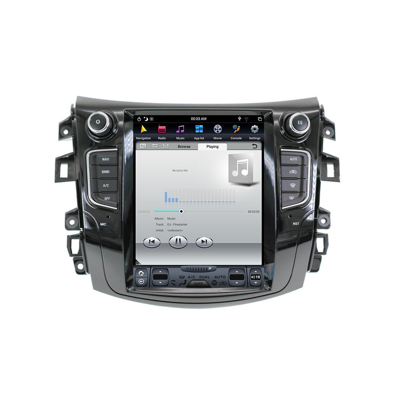 10.4 Inch Nissan Navara Np300 Android Head Unit Single Din Car Stereo With Bluetooth