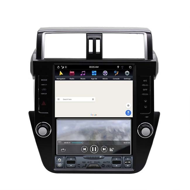 12.1 Inch 128G Toyota Sat Nav 6 Core ISP Touch Screen Head Unit