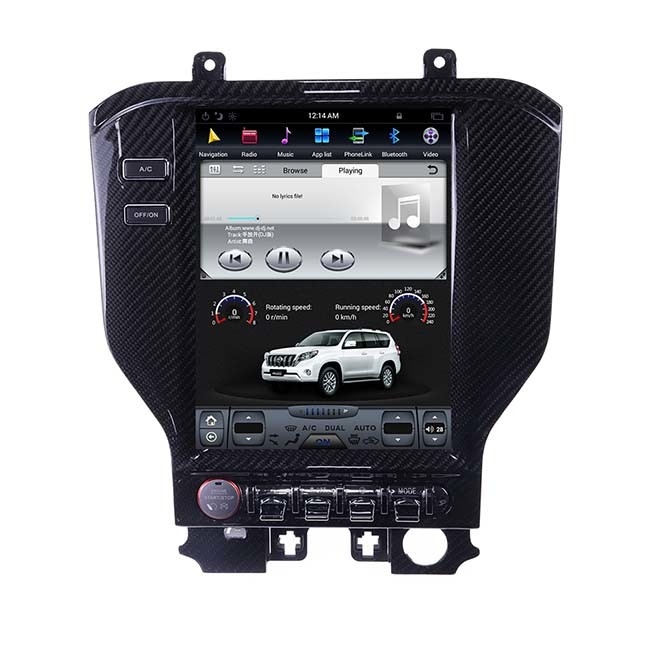 PX6 GT Ford Ranger Head Unit 10.4 Inch Car Dvd Player With Screen