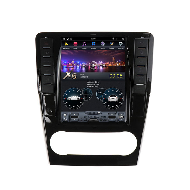 12.1 Inch ML GL Mercedes Benz Head Unit Single Din Android 9.0 45v
