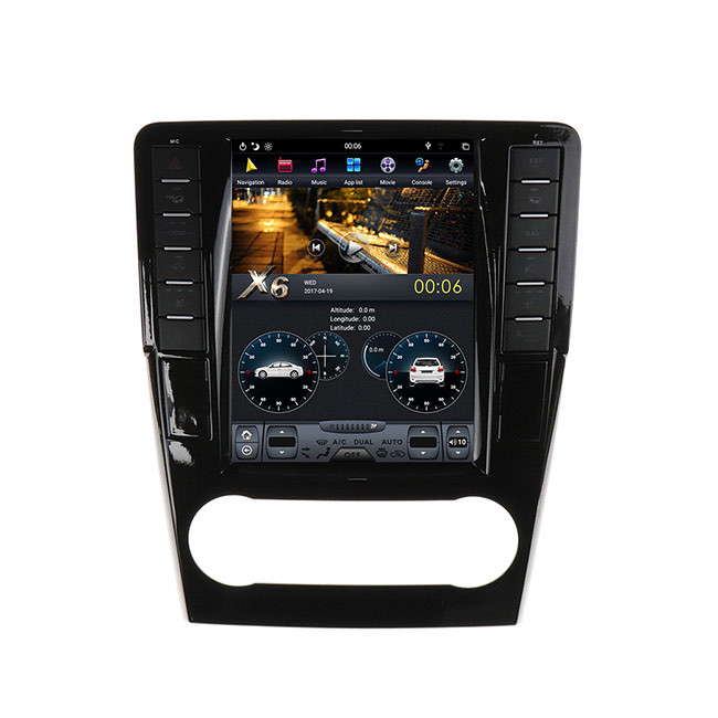 12.1 Inch ML GL Mercedes Benz Head Unit Single Din Android 9.0 45v