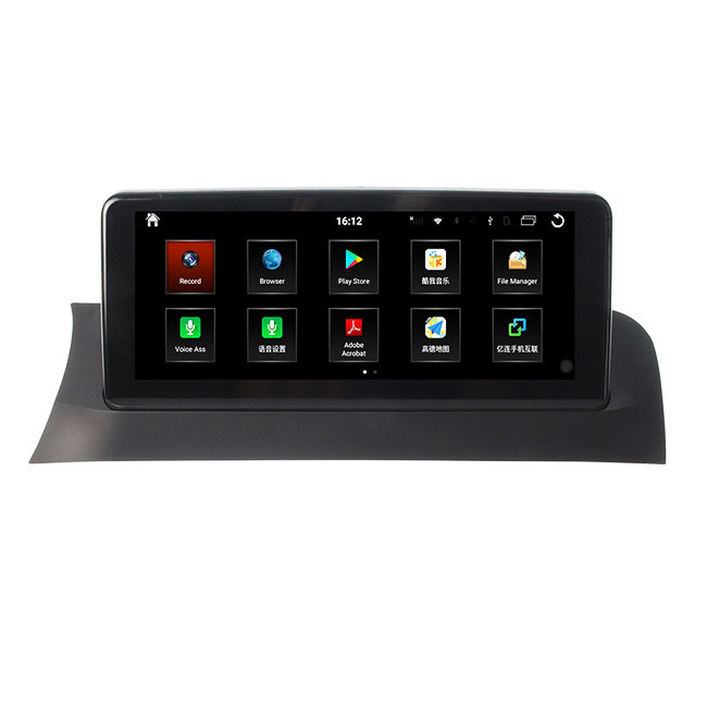 X3 X4 BMW Android Head Unit Navigation Recorder 128GB 10.25 Inch