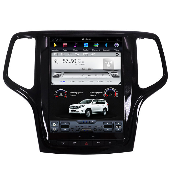10.4 Inch Jeep Grand Cherokee Car Stereo Head Unit 128GB Android 10
