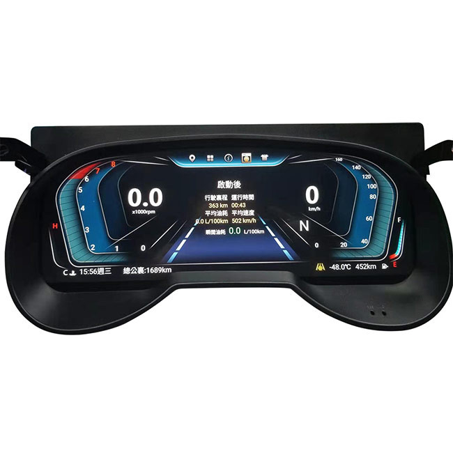 12.5 Inch IPS Car LCD Instrument Panel RAV4 Toyota Digital Dash