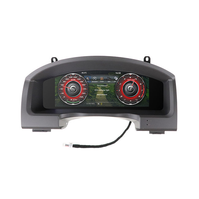 Toyota Land Cruiser Car LCD Instrument Panel Replacement 12.3 Inch Android 9