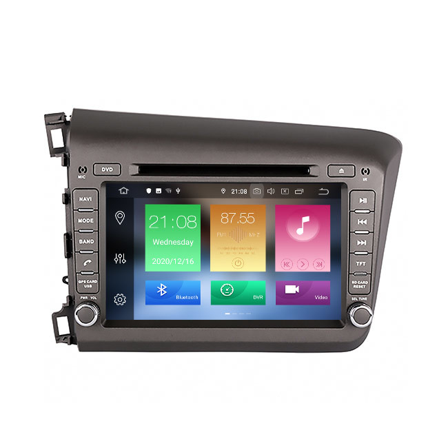 PX5 PX6 Head Unit Double Din Car Stereo For Honda Civic 2012 2015