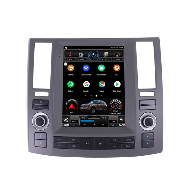Multimedia Android Touch Screen Head Unit 10.4 inch For Infiniti FX35 FX45