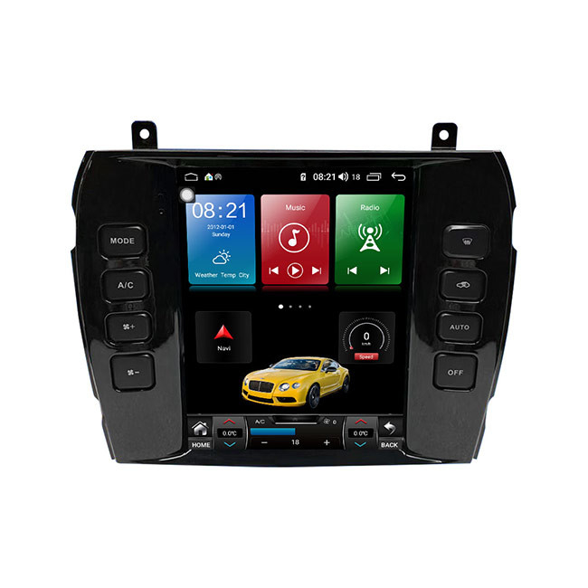 6G 128GB Android 11.0 Car Radio Fascia Head Unit For Jaguar XJ350