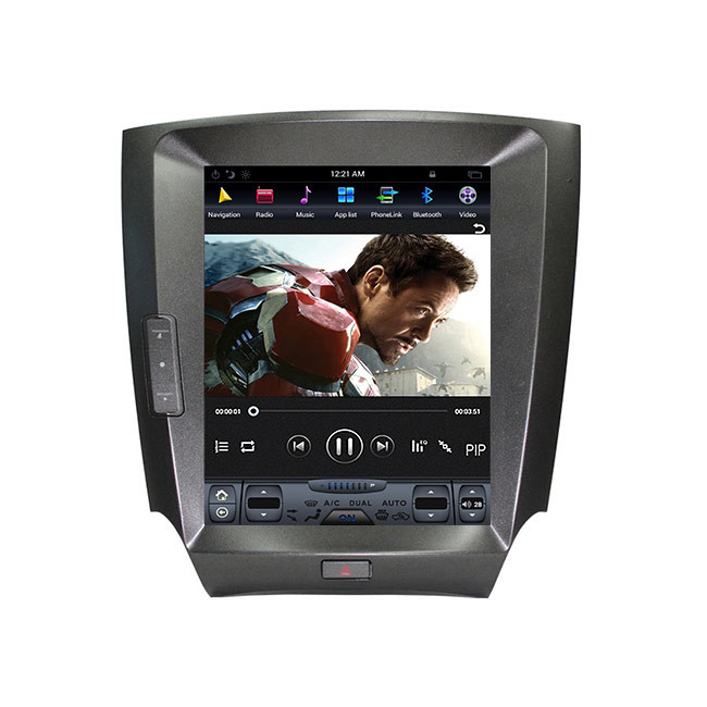PX6 4GB 128GB Lexus Is Android Head Unit Android 9.0 Multimedia