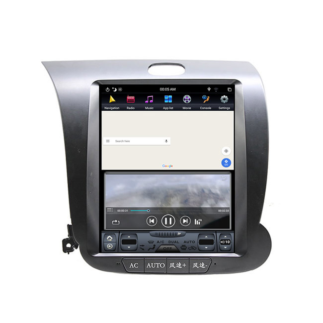 64G PX6 KIA Android Carplay Bluetooth Tesla Style Car Radio 10.4 Inch