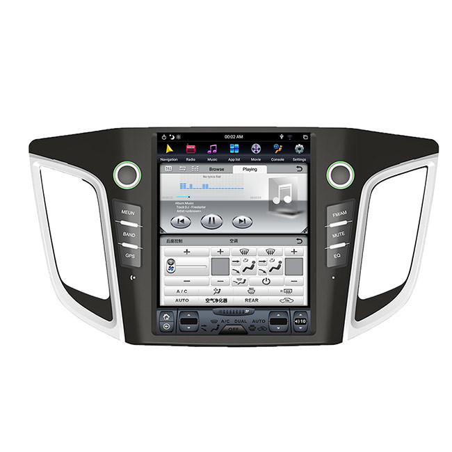1024*768 128GB multimedia player auto android 9 For Hyundai IX25 2014 2018