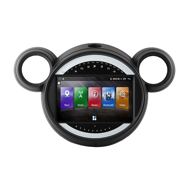 128GB R56 R60 Mini Cooper Android Head Unit Single Din Car Stereo With Touch Screen