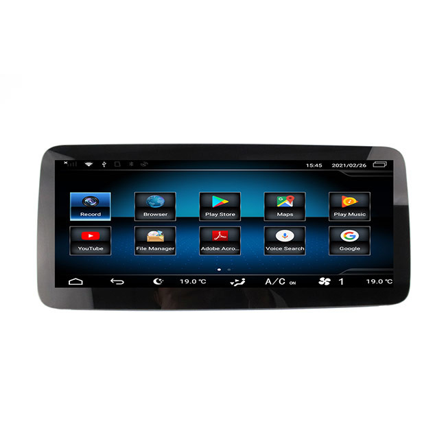 1 Din Mercedes Slk Head Unit Android 10.0 Multimedia Player Car Stereo 64GB