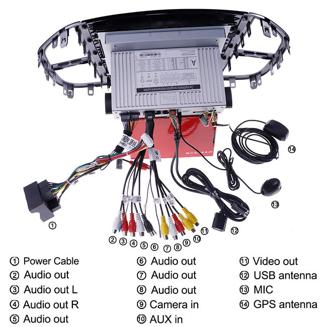 Android 10.0 Mercedes Vito Aftermarket Head Unit 12.1 inch 64GB