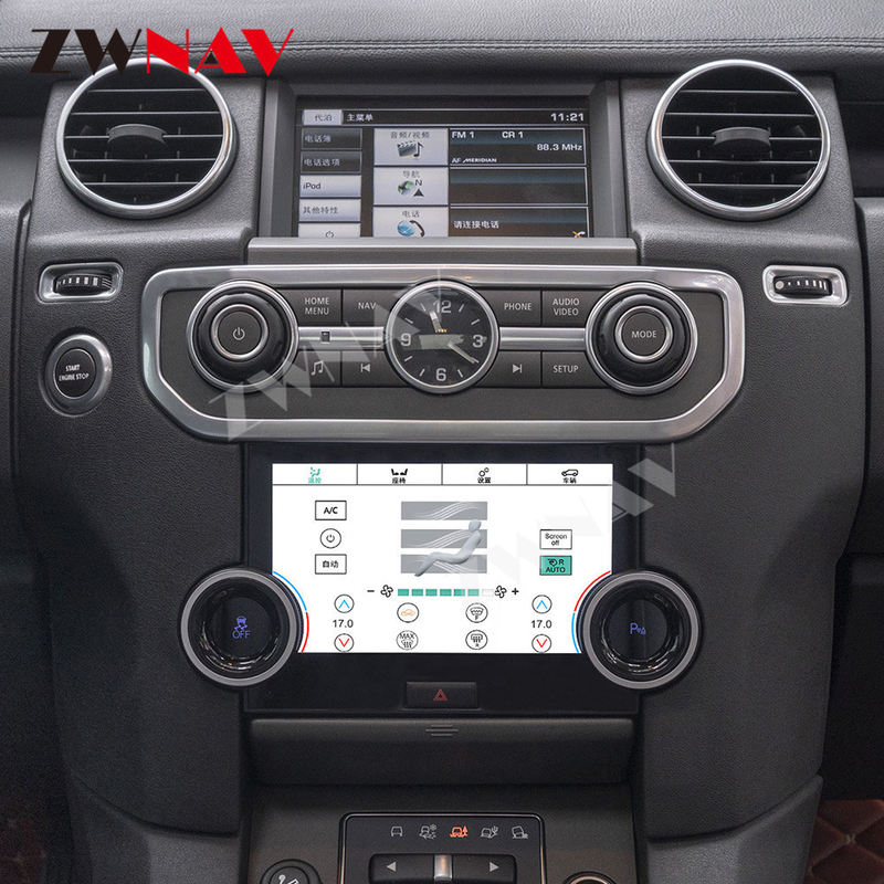 Air Conditioning LCD Screen Car Radio Fascia Unit For Land Rover Discovery 4 10-16