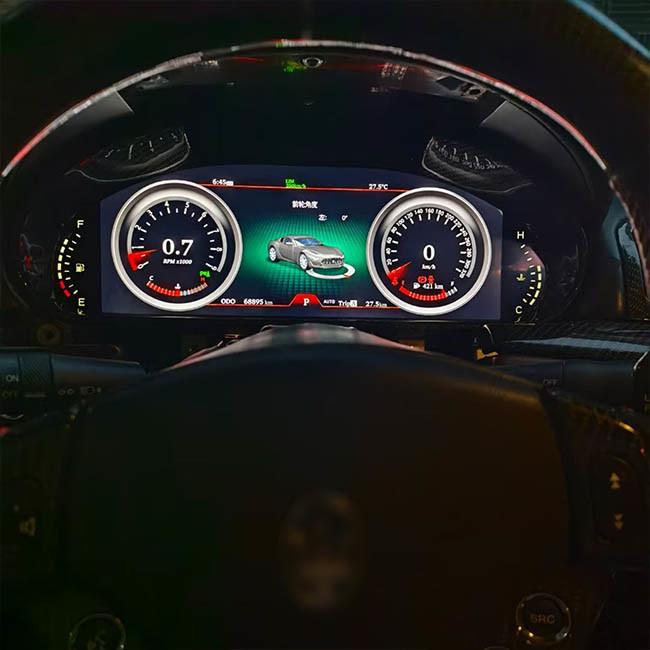 For Maserati GT/GC GranTurismo 2007-2017 Car Digital Cluster Virtual Cockpit Multimedia Player Dashboard Instrument