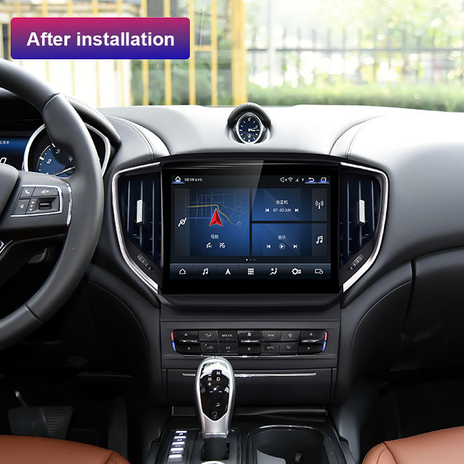 For Maserati Ghibli 2017-2020 Android Car Radio 2Din Autoradio Stereo Receiver GPS Navi Multimedia Vedio Player